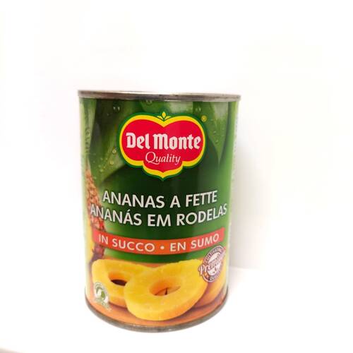 Ananas in succo Del Monte - peso netto 565 gr